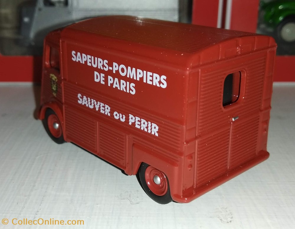Norev Citroen HY pompier modeles reduits camions norev citroen hy pompier