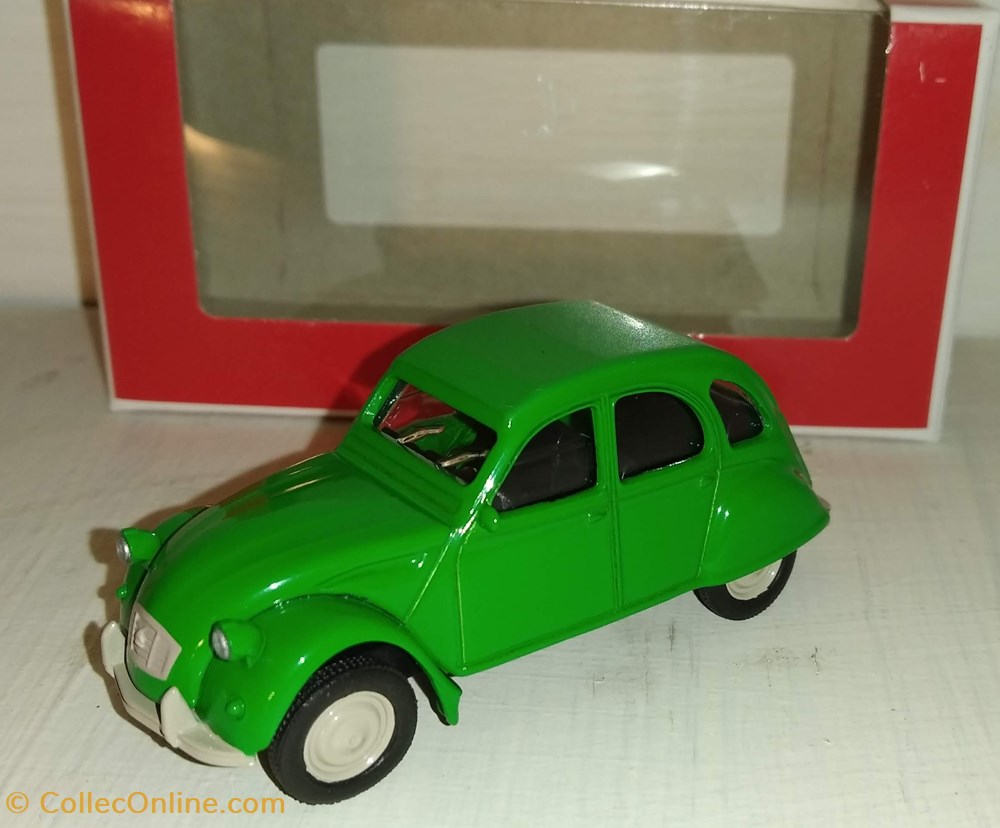 Norev Citroen 2cv6 spécial - Models - Cars - Color Green - Grade New