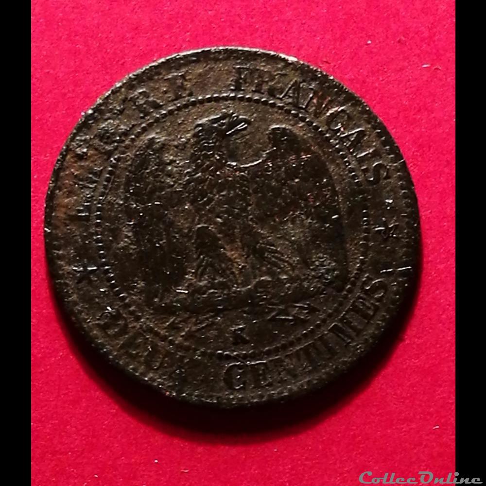 2 centimes - Napoléon III 1861 4 monnaie france moderne 2 centimes napoleon iii 1861