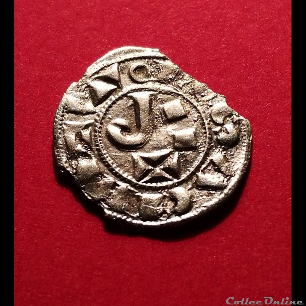 Obole - Comte de Toulouse Raymond V à VII 1148-1249 monnaie france feodale obole comte de toulouse raymond v a vii 1148 1249
