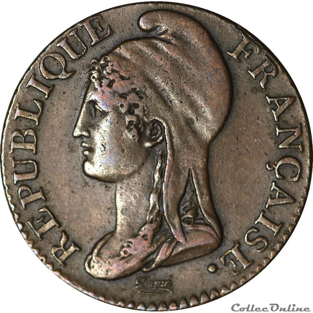 5 centimes 1796 an 4 A monnaies monde france 5 centimes 1796 an 4 a