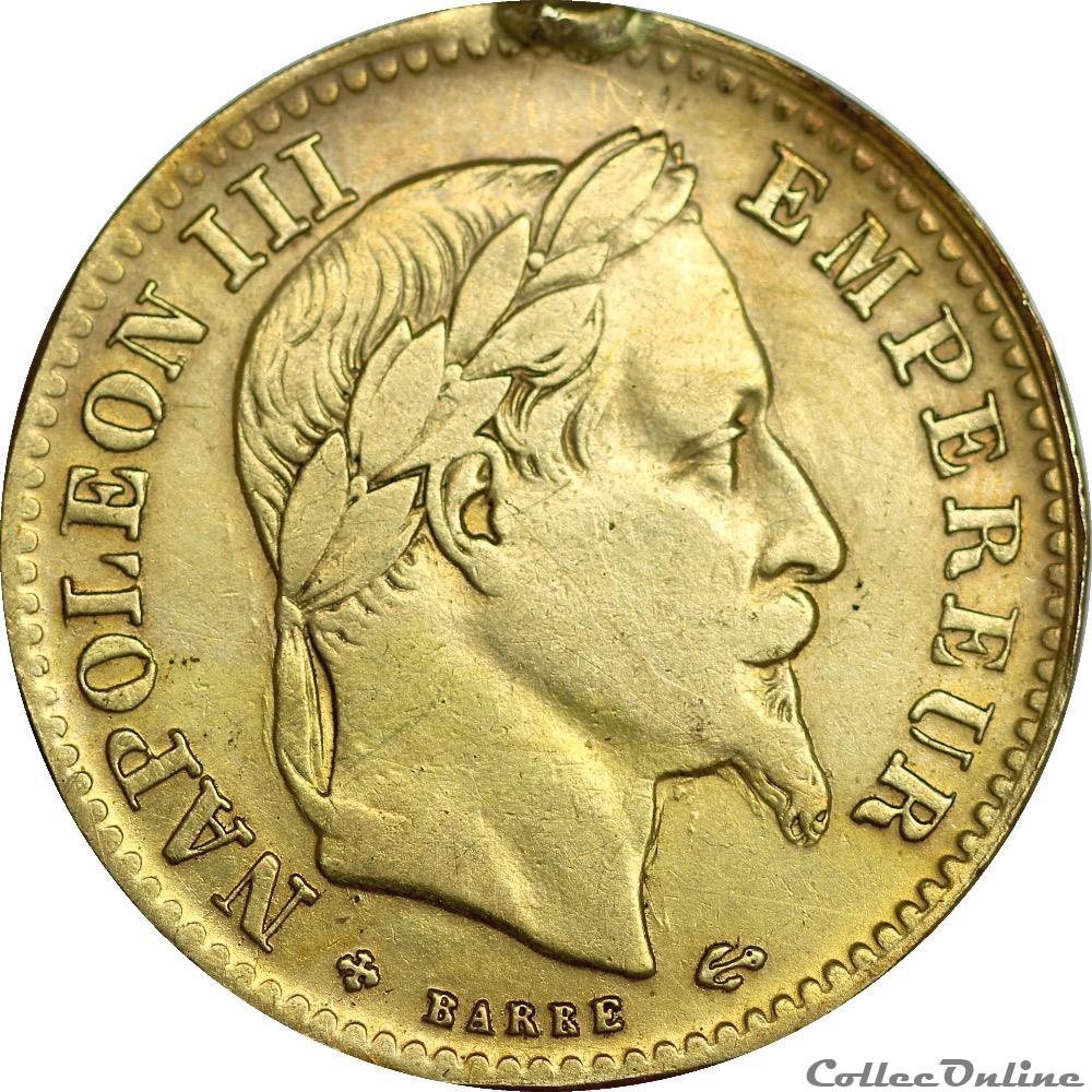 monnaies monde france 10 francs 1862 a