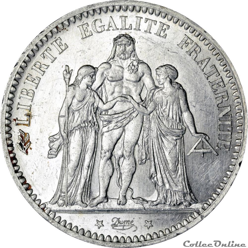 5 FRANCS HERCULE 1873 A _ AR5F-0003 monnaie france moderne 5 francs hercule 1873 a ar5f 0003