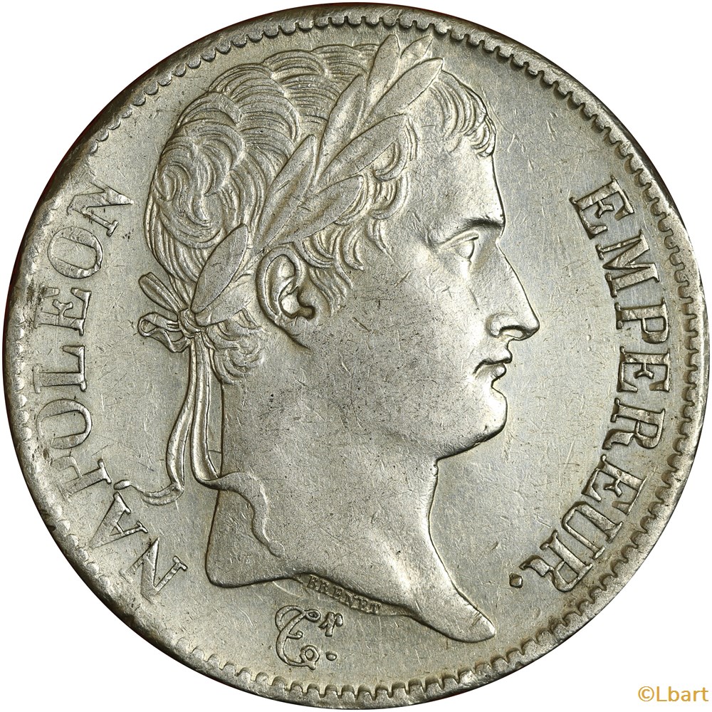 5 francs Napoléon 1er, 1813 D Empire français monnaies monde france 5 francs napoleon 1er 1813 d empire francais