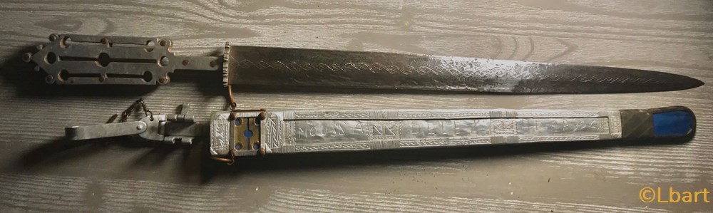 art antiquite africain arme epee a identifier