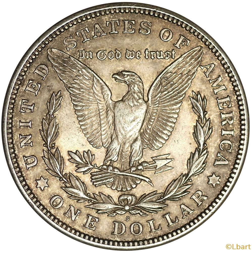 Morgan dollar 1921 S monnaies monde etats unis morgan dollar 1921 s