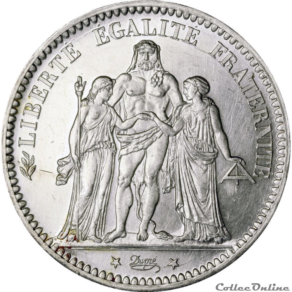 5 FRANCS HERCULE 1873 A _ AR5F-0005 monnaie france moderne 5 francs hercule 1873 a ar5f 0005