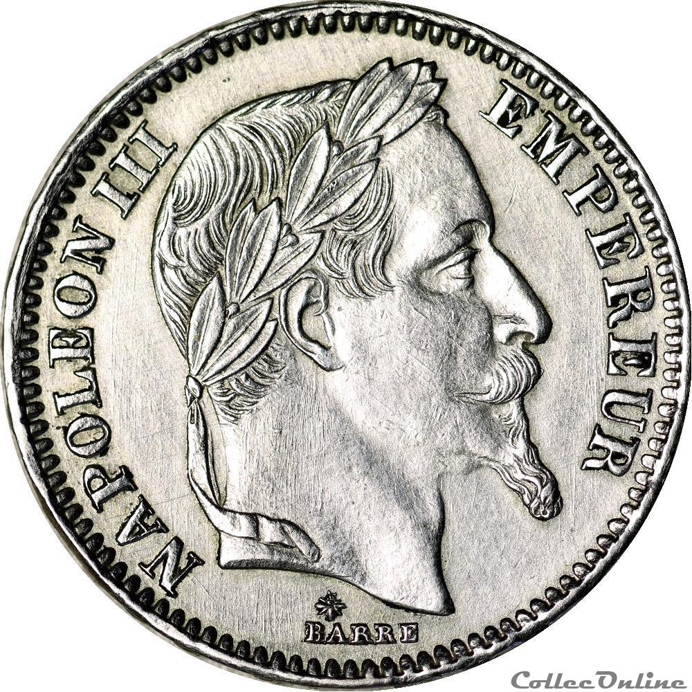 20 francs 1865 A (Platine) monnaies monde france 20 francs 1865 a platine