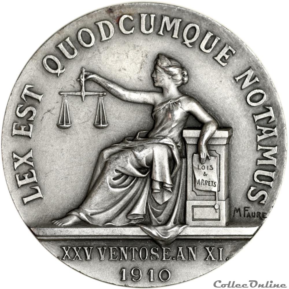 medaille france professionnel de societe notaires abbeville