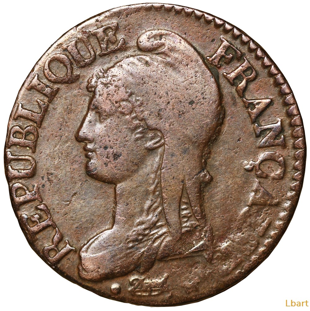 5 centimes 1799 an 7/5 et A/R 5 monnaies monde france 5 centimes 1799 an 7 5 et a r