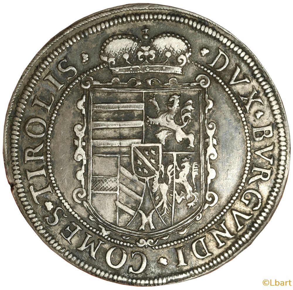 monnaies europe medievale archiduche autriche thaler 1626 leopold v