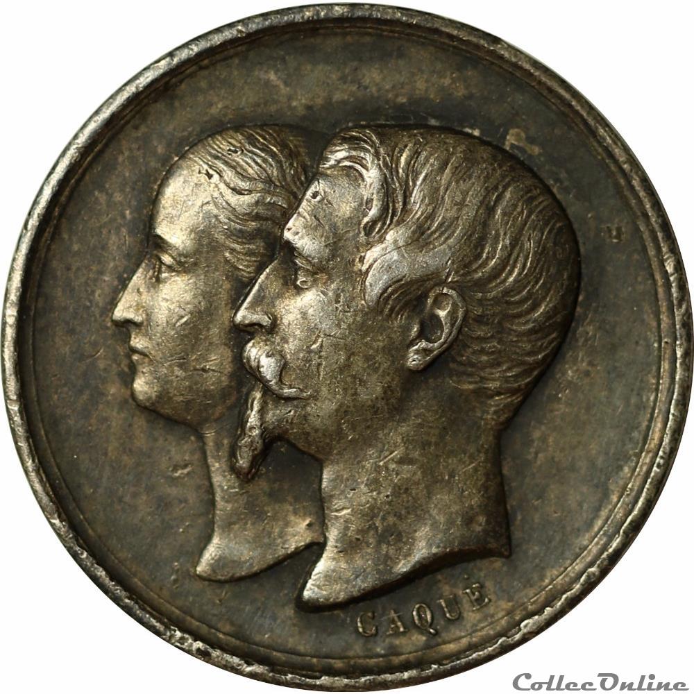 Napoléon IV naissance - 1856 monnaie france royale napoleon iv naissance 1856