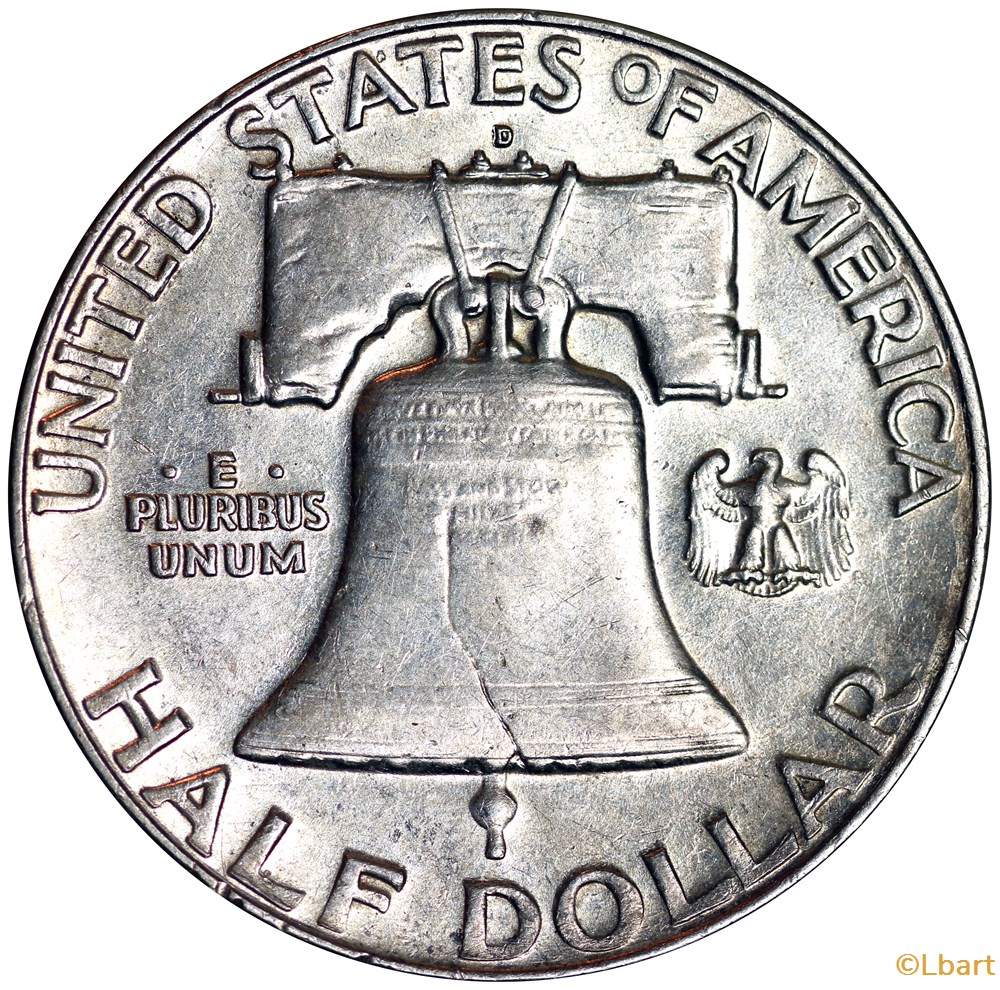Half dollar 1963 D Franklin monnaies monde etats unis half dollar 1963 d franklin