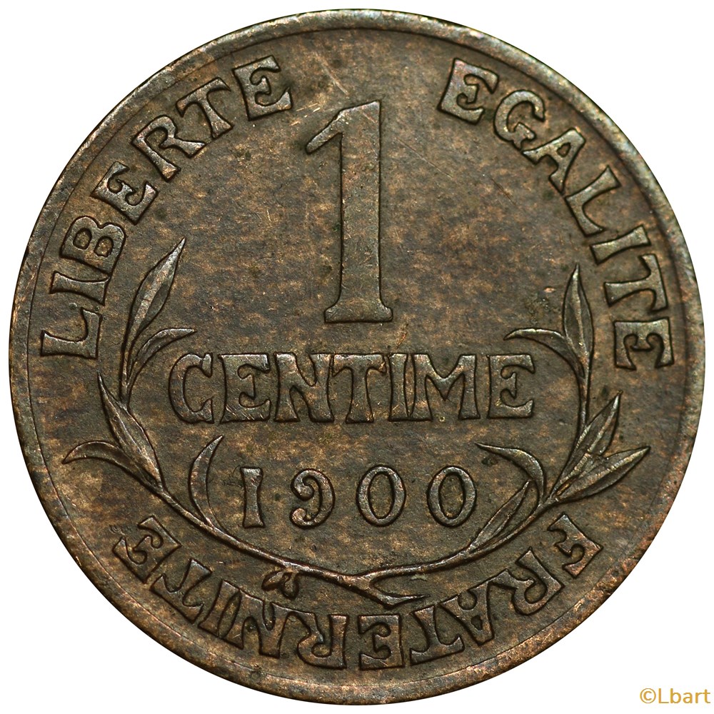 1 centime 1900 Dupuis monnaies monde france 1 centime 1900 dupuis