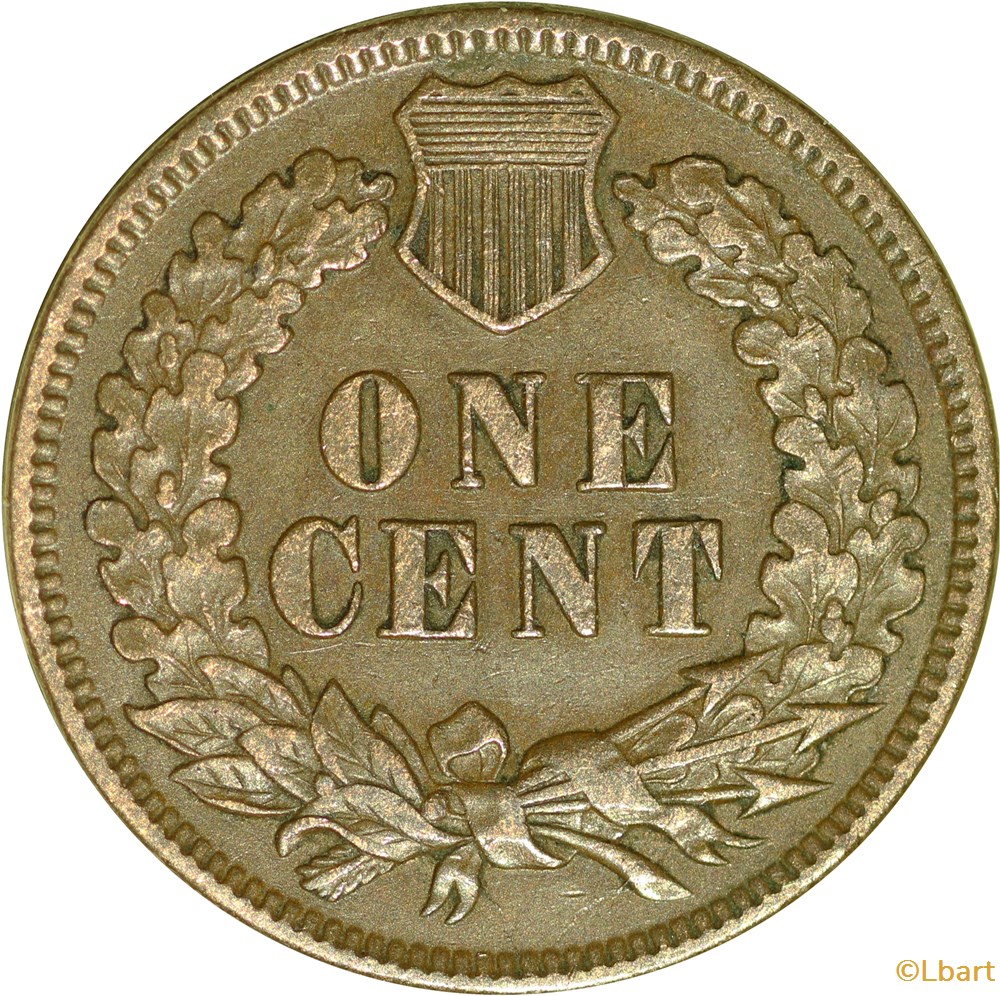 ONE CENT Indian head 1875 4 monnaies monde etats unis one cent indian head 1875