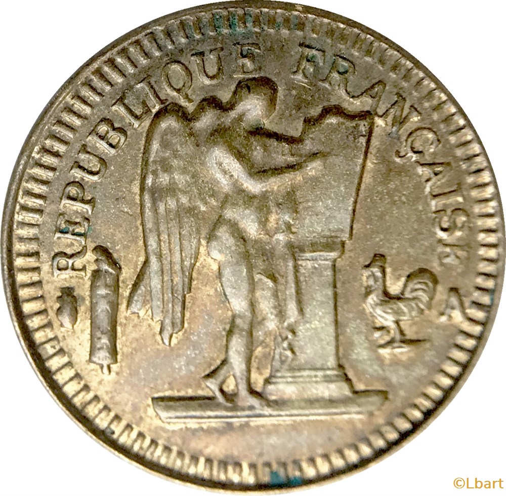 monnaies paranumismatique jetons poids 20 francs genie