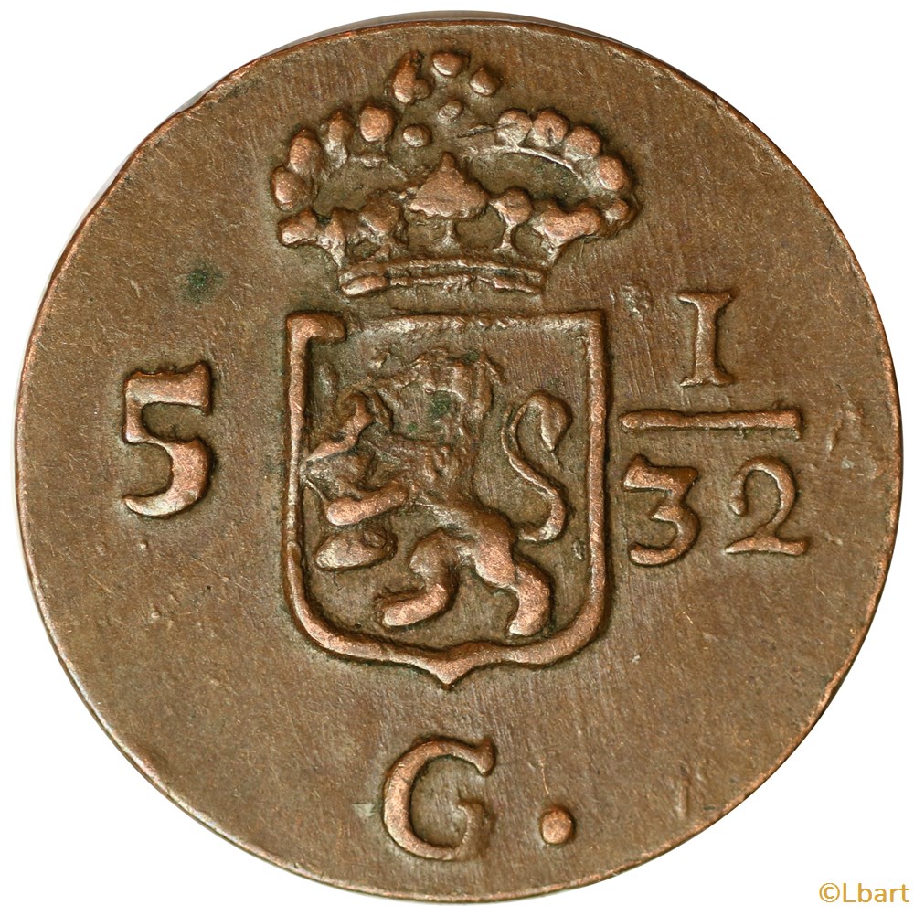 Pays_Bas 5 1/32 Gulden 1809 monnaies monde pays bas 5 1 32 gulden 1809