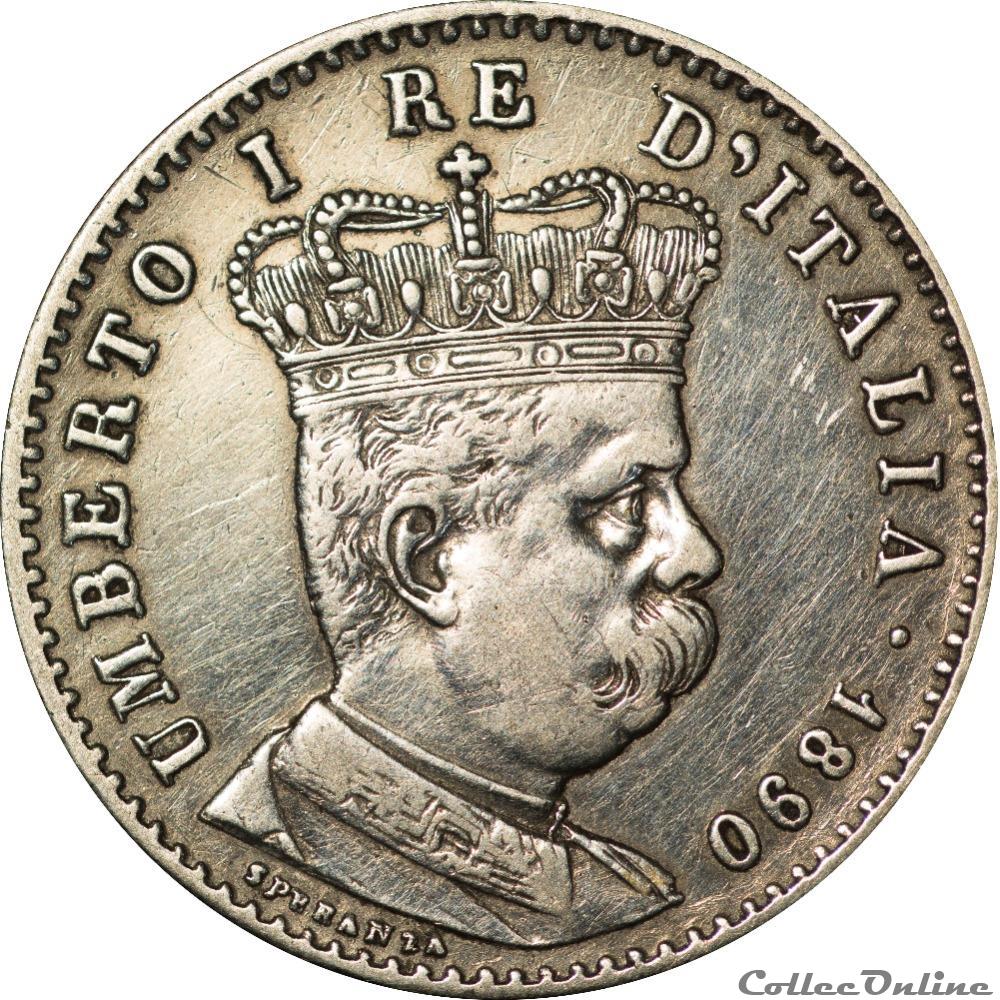 Erythrée - 1 Lire 1890 monnaie monde erythree 1 lire 1890
