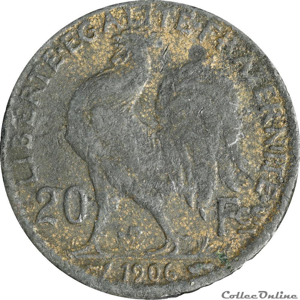 20 francs 1906 (OR20F-019/D) monnaie france moderne 20 francs 1906 or20f 019 d