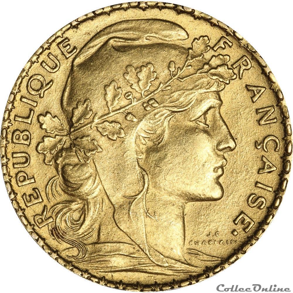 20 francs 1902 monnaies monde france 20 francs 1902