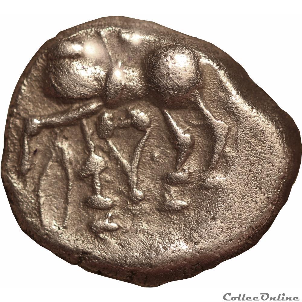 monnaies antiques celtes denier kaletedoy delta renverse