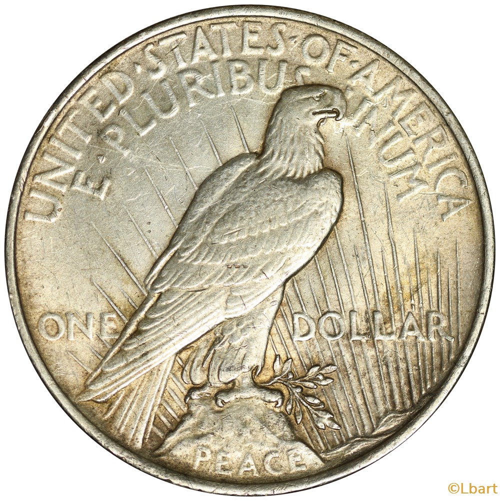 Dollar peace 1923 monnaies monde etats unis dollar peace 1923