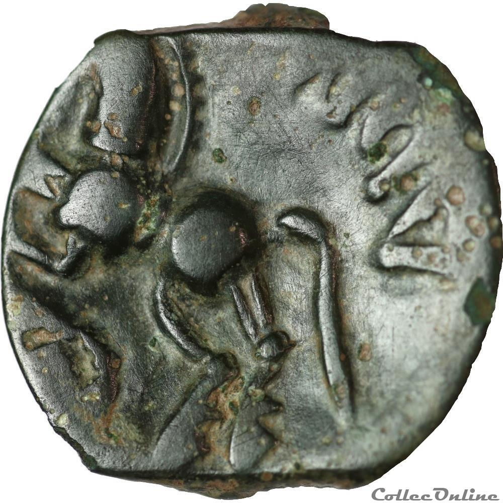 Pagus-Catuslugi - Bronze VIIRICIUS (DT) monnaies antiques celtes pagus catuslugi bronze viiricius dt