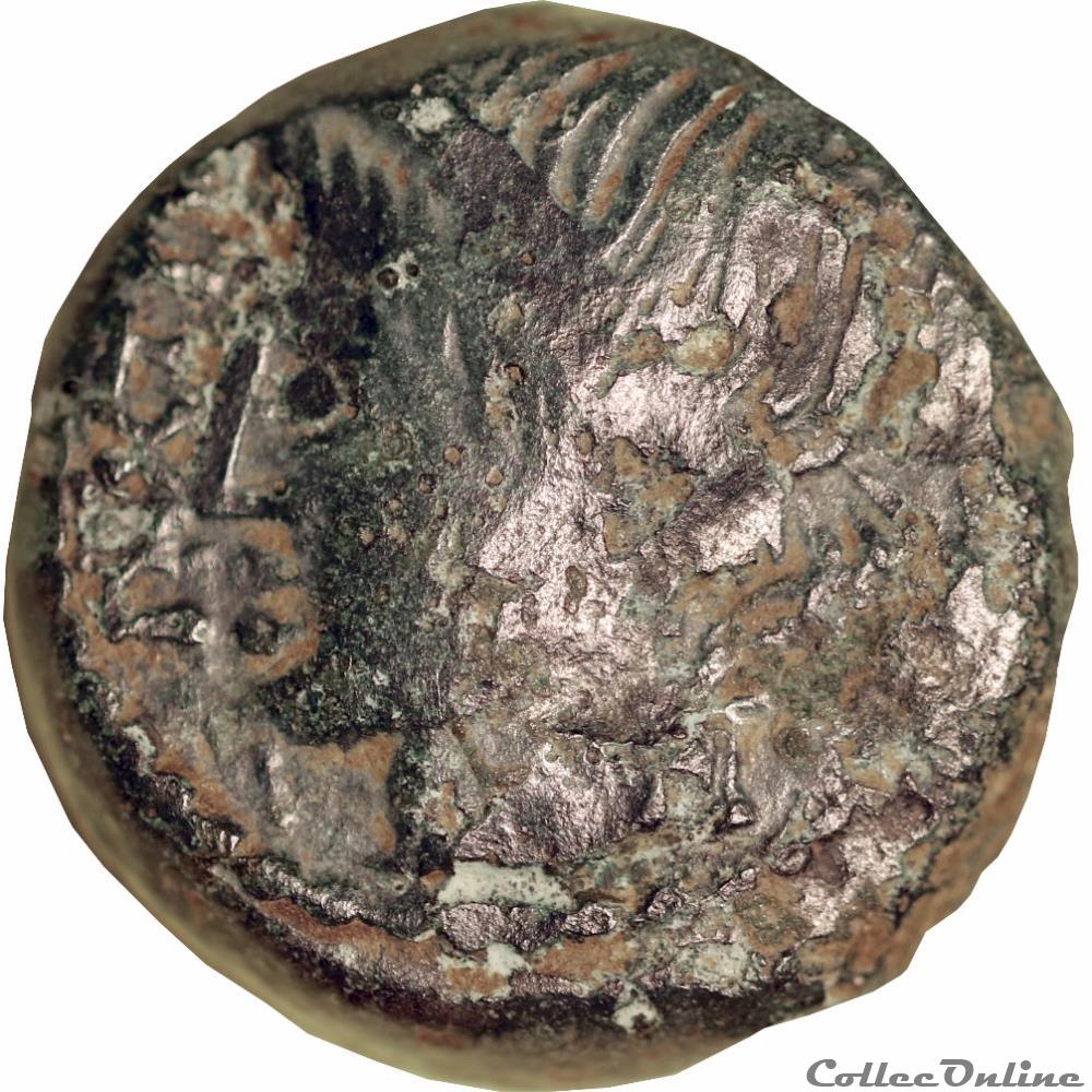 Bronze Pixtilos à la Louve et au Lezard - Coins - Ancient - Celtic