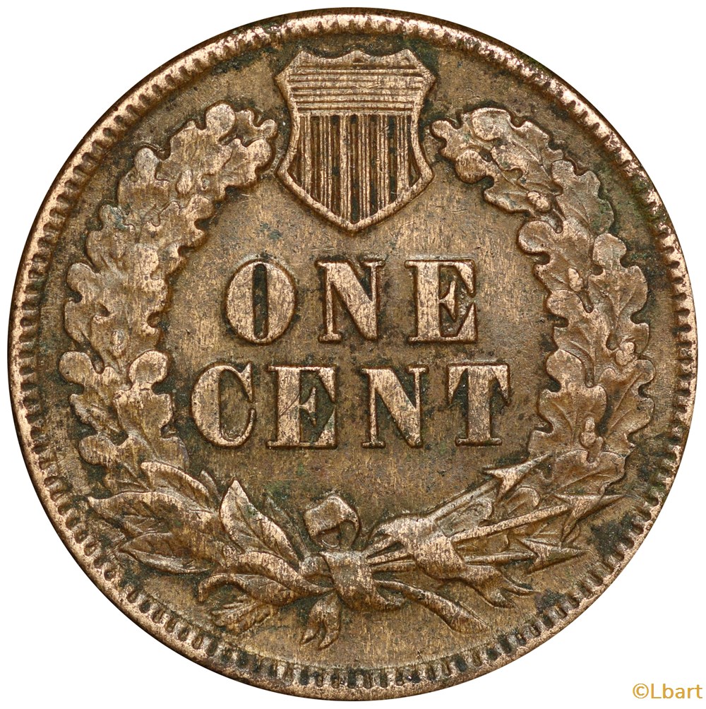 ONE CENT Indian head 1887 monnaies monde etats unis one cent indian head 1887