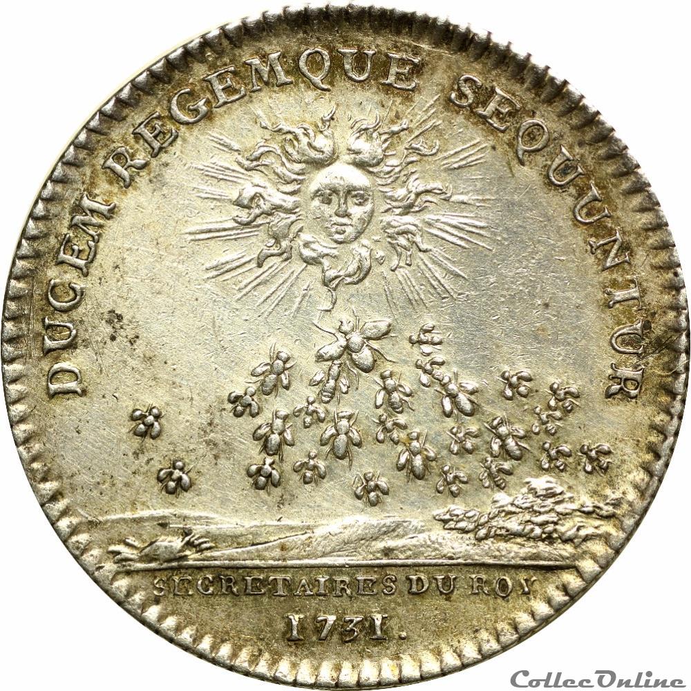 Secrétaires du roi - 1731 monnaie france royale secretaires du roi 1731