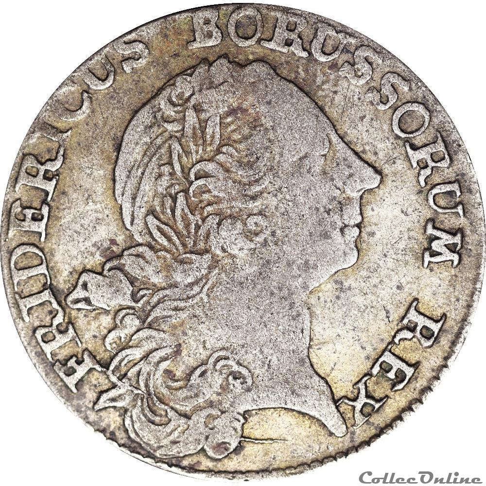 Allemagne- 1/12 Reichs thaler monnaies monde allemagne 1 12 reichs thaler