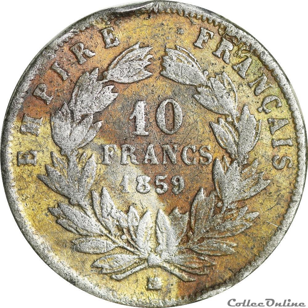 10 Francs 1859 BB (OR10F-021) monnaie france moderne 10 francs 1859 bb or10f 021