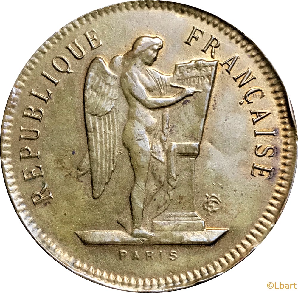 100 Francs 1897 monnaies monde france 100 francs 1897