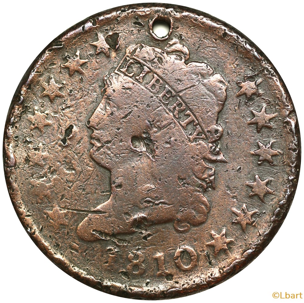 ONE CENT 1810 monnaies monde etats unis one cent 1810