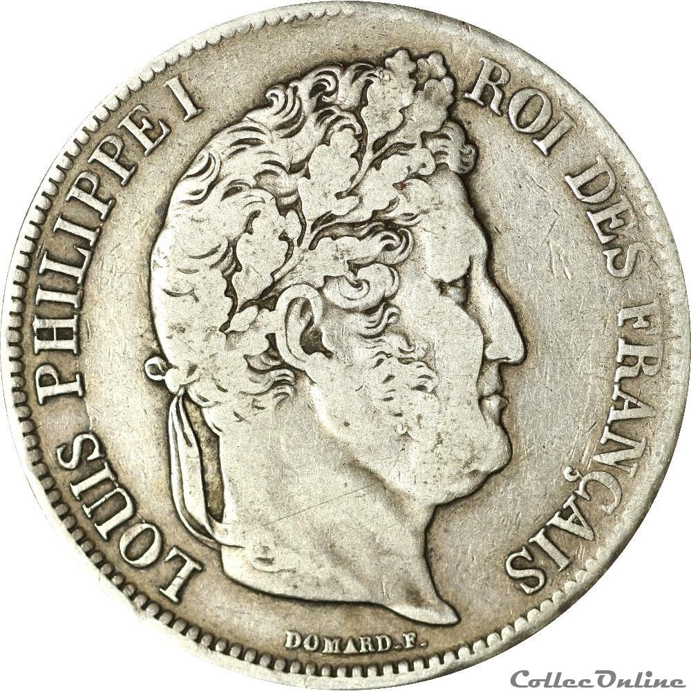 5 FRANCS Louis Philippe 1835 MA _ AR5F-0025 monnaies monde france 5 francs louis philippe 1835 ma ar5f 0025