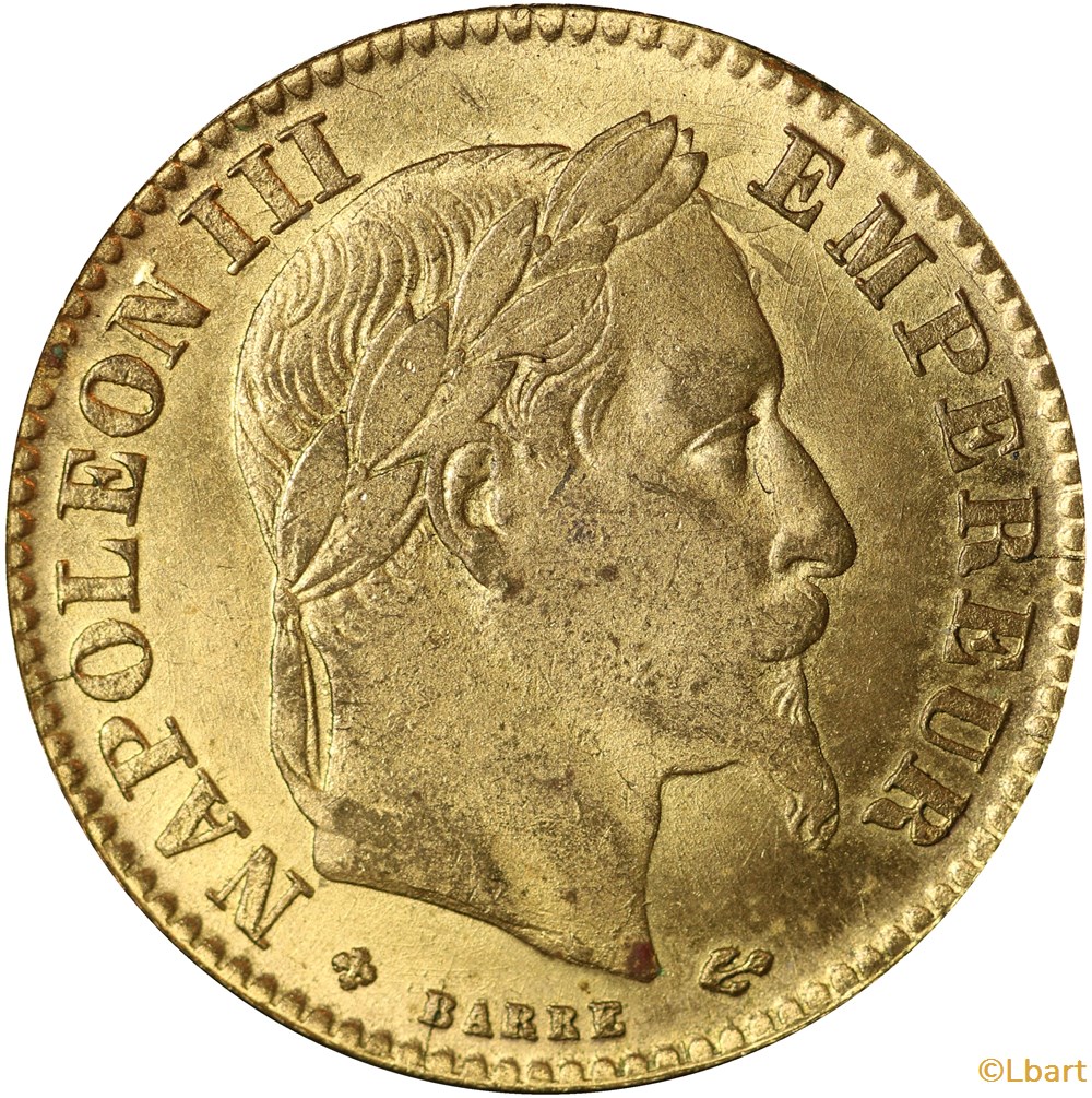 10 Francs Or 1867 (OR10F-070) monnaie france moderne 10 francs or 1867 or10f 070
