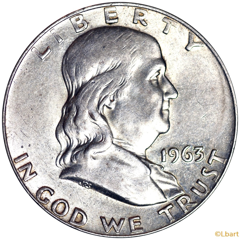 Half dollar 1963 D Franklin monnaies monde etats unis half dollar 1963 d franklin