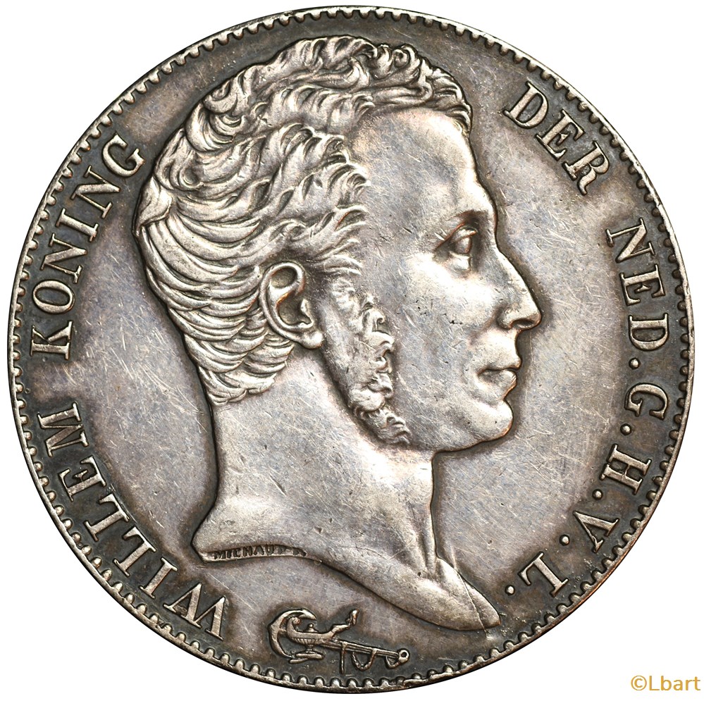 3 Gulden 1819 Utrecht - AR5F-0042 monnaies monde pays bas 3 gulden 1819 utrecht ar5f 0042