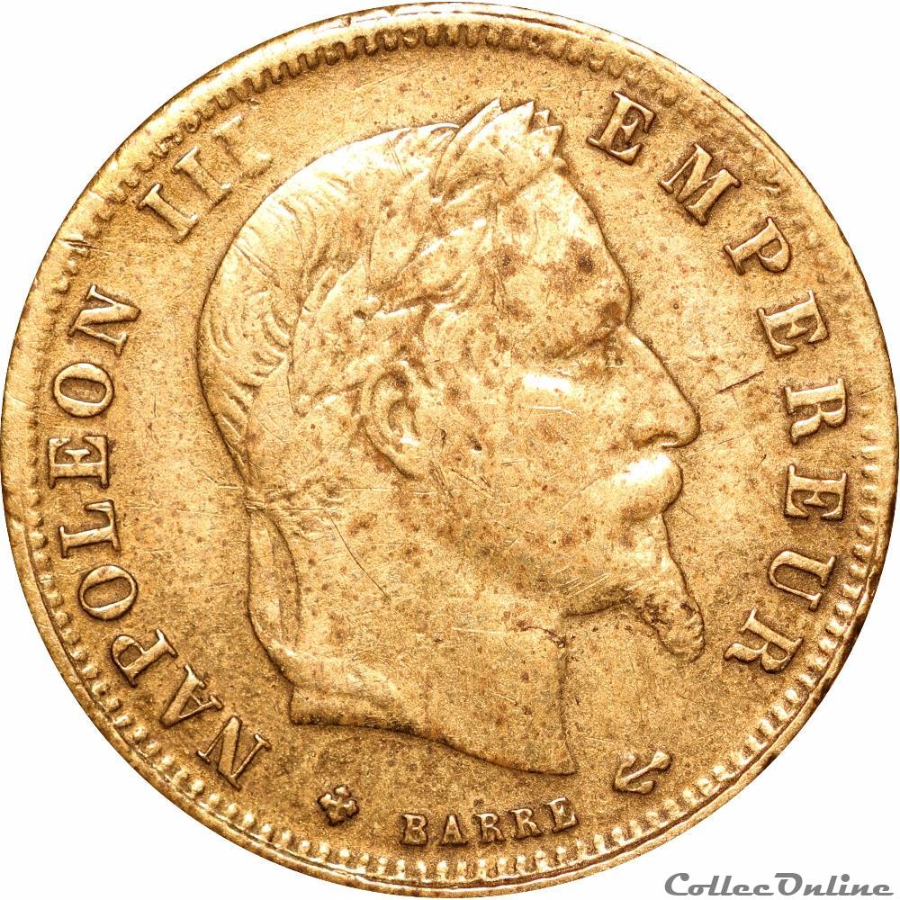 Faux - 5 francs Or 1863 A (OR5F-055) monnaie france moderne faux 5 francs or 1863 a or5f 055