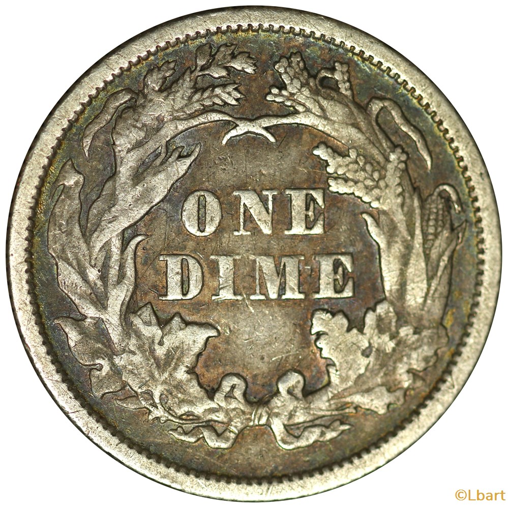 One Dime 1872 Seated Liberty monnaies monde etats unis one dime 1872 seated liberty