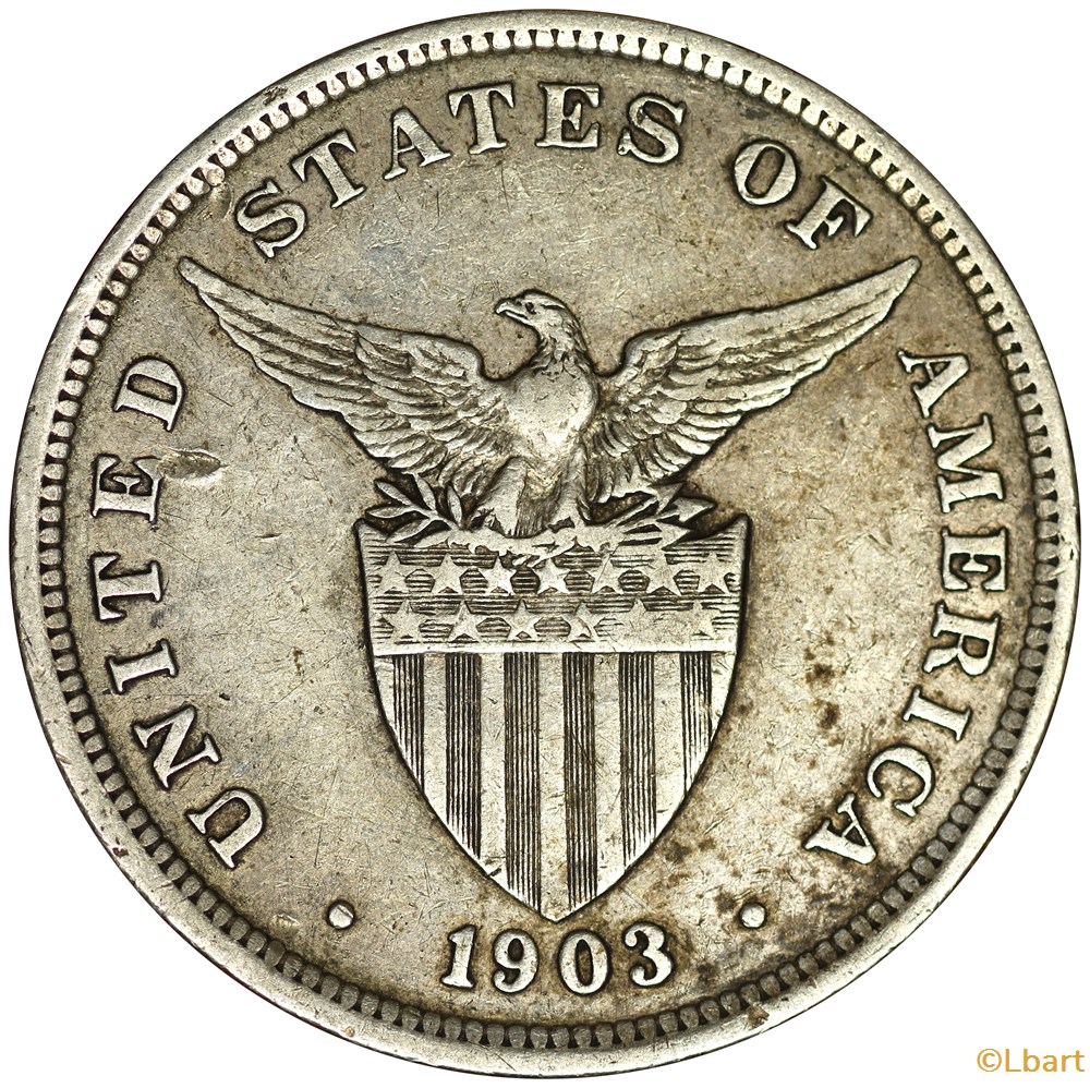 Fifty Dollar 1903 FILIPINAS monnaies monde etats unis fifty dollar 1903 filipinas
