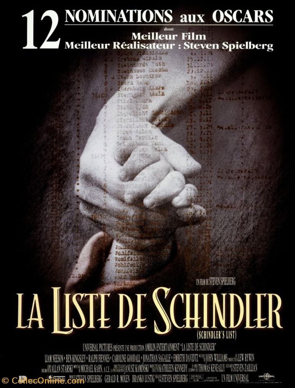 cinema series la liste de schindler