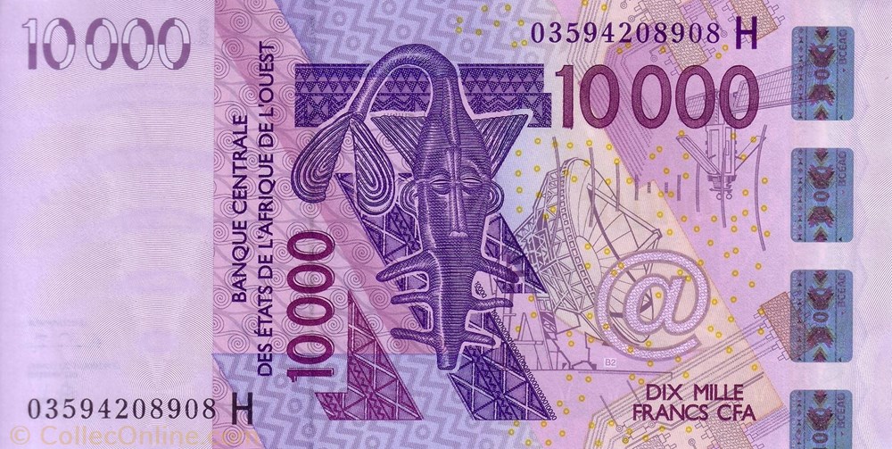 10.000 CFA - 2003 billet afrique niger 10 000 cfa 2003