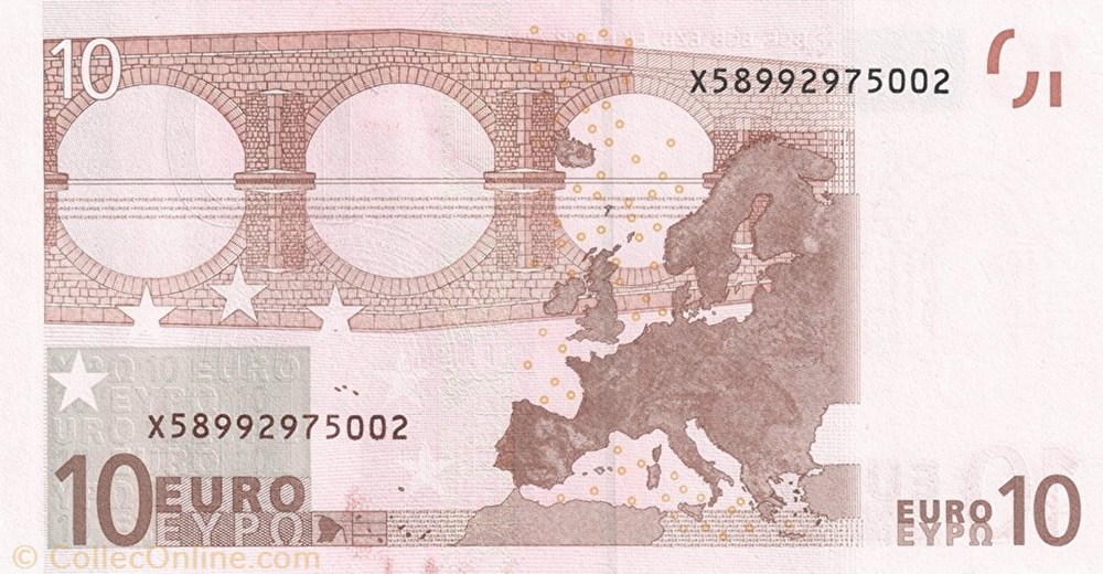 10 Euro 2002 Pick 9y Grèce billet europe france 10 euro 2002 pick 9y grece