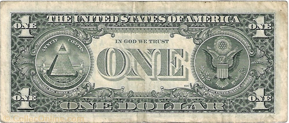 1 USD - 1995 - A billet amerique du nord etat uni 1 usd 1995 a