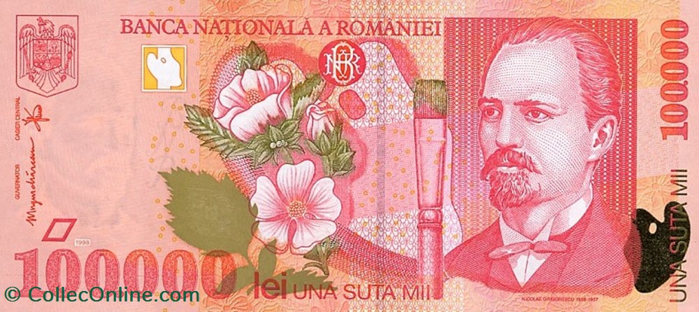 10.000 lei 1998 Pick 110 Roumanie / 6-24 billets europe 10 000 lei 1998 pick 110 roumanie 6 24