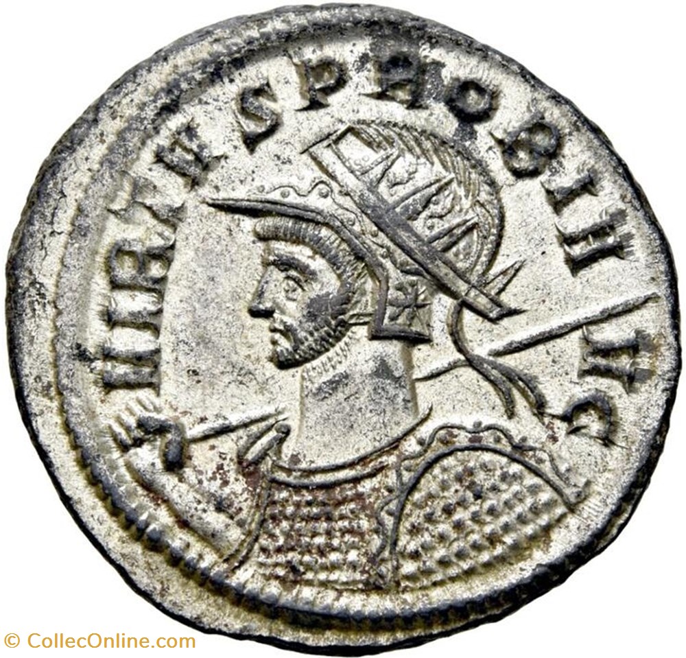 Probus Æ Antoninianus, Ticinum mint coins ancient romans imperial and republican probus antoninianus ticinum mint