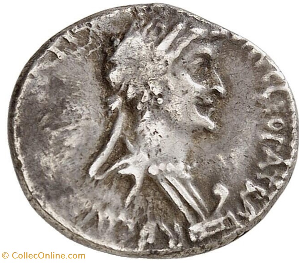 Marcus Antonius and Cleopatra AR Denarius, Victory over Armenia issue 2 coins ancient romans imperial republican marcus antonius and cleopatra ar denarius victory over armenia issue