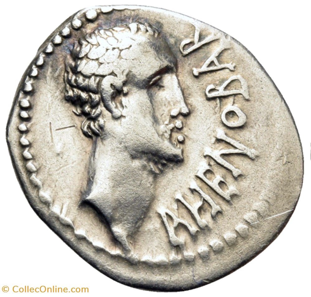 Cn. Domitius L.f. Ahenobarbus AR Denarius 2 coins ancient to romans imperial and republican cn domitius l f ahenobarbus ar denarius