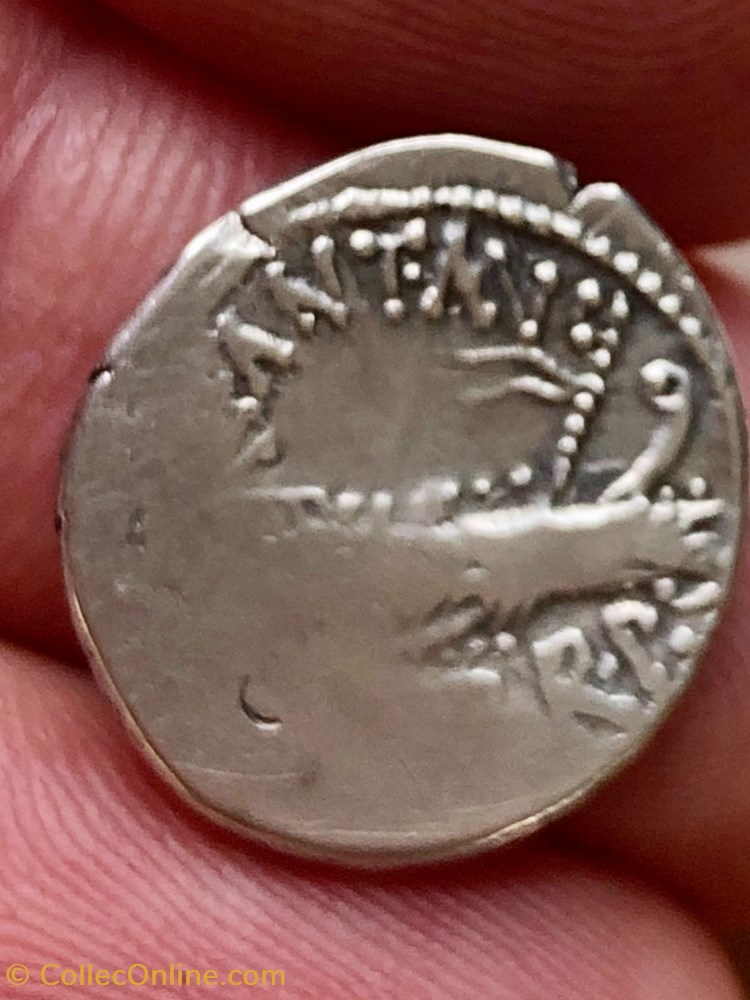Marcus Antonius AR Denarius, Legio XV 'Apollinaris', Pannonia 3 coins ancient romans imperial and republican marcus antonius ar denarius legio xv apollinaris pannonia